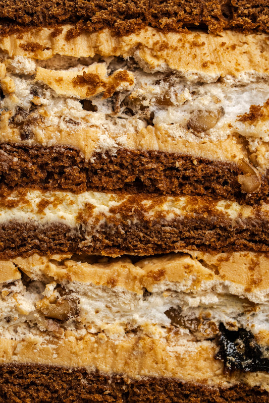 Tortas „Aristokratas“ – šokoladinis medaus ir morengų tortas | Skaitmeninis recepto PDF