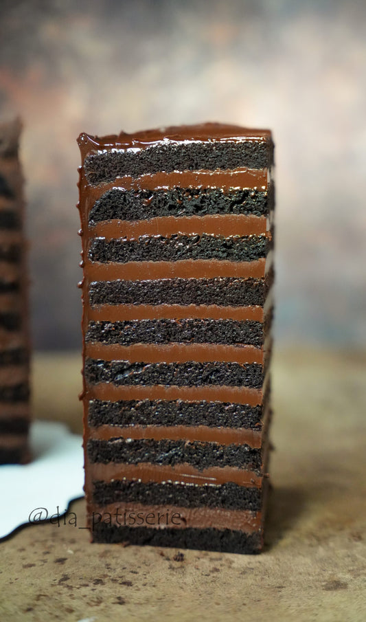 Matildos šokoladinis tortas – 20 sluoksnių šokolado šedevras