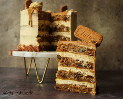 Morkų lotosas – Morkų ir „Biscoff“ tortas + PAPILDOMI receptai | Skaitmeninis receptų PDF formatu