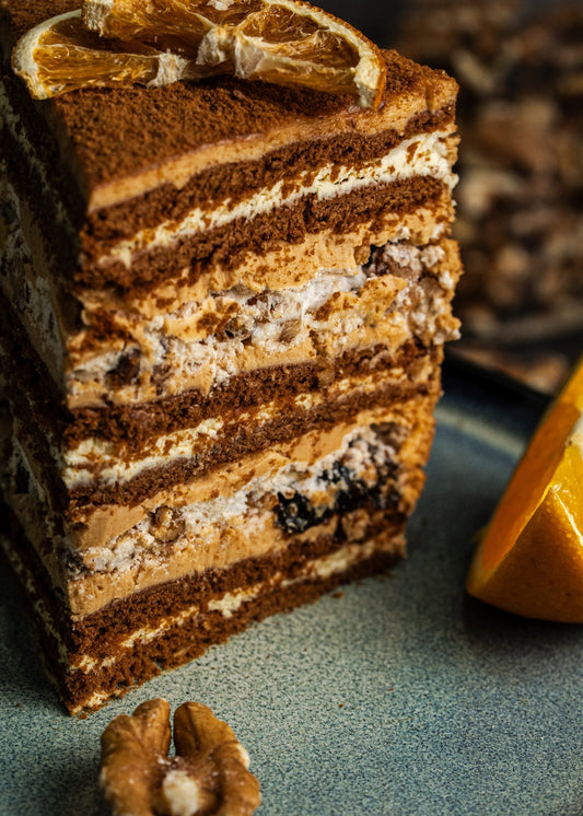 Tortas „Aristokratas“ – šokoladinis medaus ir morengų tortas | Skaitmeninis recepto PDF