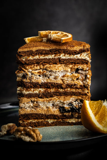 Tortas „Aristokratas“ – šokoladinis medaus ir morengų tortas | Skaitmeninis recepto PDF